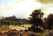 Albert Bierstadt Day-s_Beginning oil painting artist